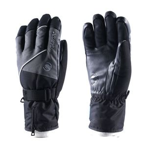 Men's Black Waterproof Snowboard Gloves